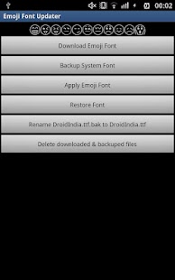 Emoji Font Updater root