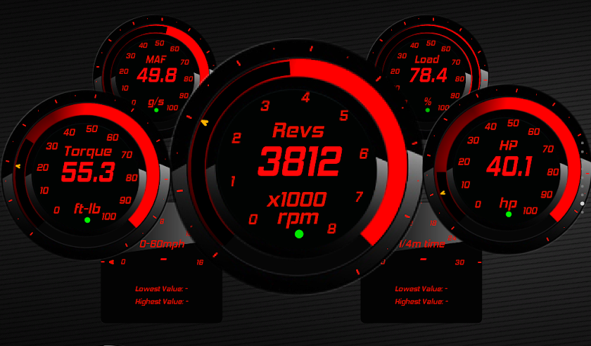 Torque Theme Pack 4 (OBD 2) Screen 3