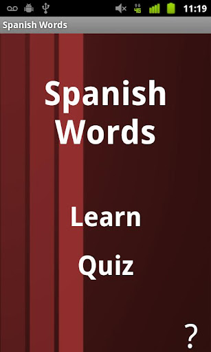 Spanish Words