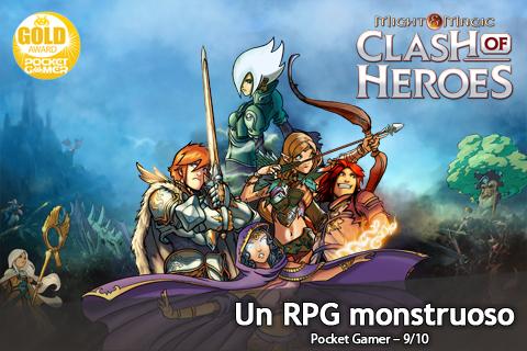 Android application M&amp;M Clash of Heroes screenshort
