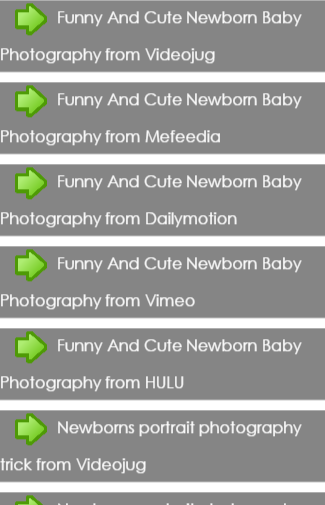 Newborns portrait photography