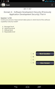 CISSP Evaluator Domain 4 Screenshots 2