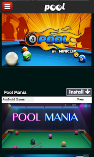 Pool Billiards Games