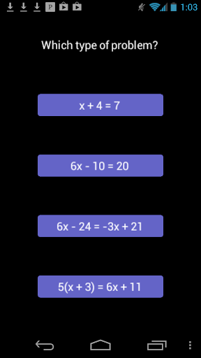 Linear Equation Solver