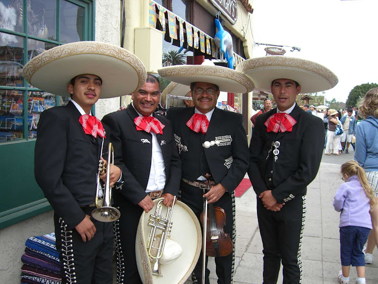 Mariachi in Old Town, San Diego.