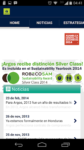 Argos Relación inversionista