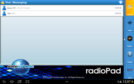 【免費通訊App】radioPad Demo-APP點子