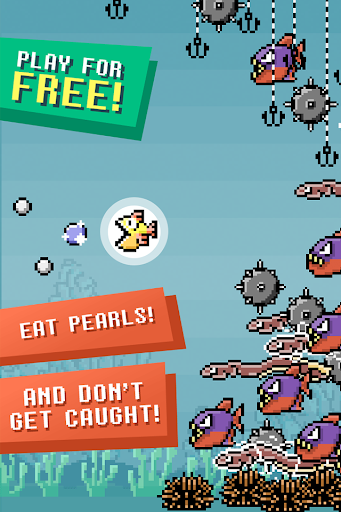 【免費動作App】Greedy Fish - Pearl Adventures-APP點子