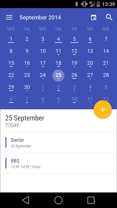 Today Calendar Pro 2.3 APK