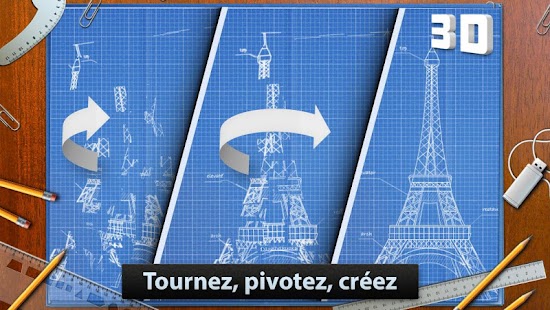 Capture d'ecran de l'application Android Blueprint 3D