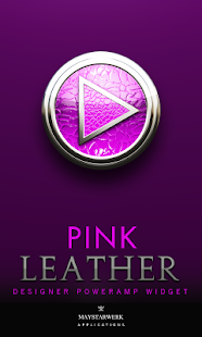 How to download Poweramp Widget Pink Leather 2.08-build-208 mod apk for android