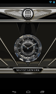 Clock Widget Black Cobra - náhled