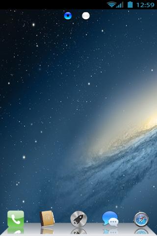 Go Launcher EX Mac OS X Screen 1