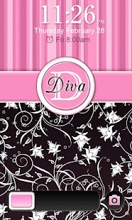 Pink Striped Monogram Locker ★ Screenshots 3