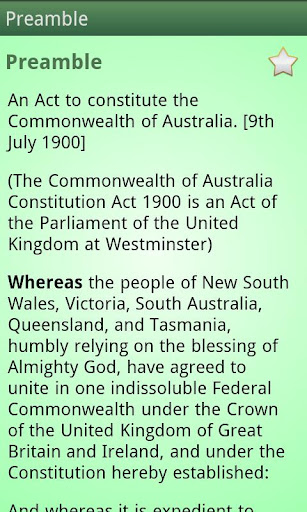 【免費書籍App】The Australian Constitution-APP點子