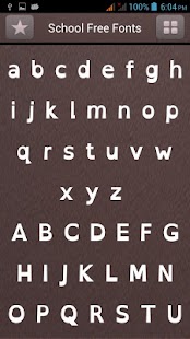 Free Download School Fonts for S4 APK for Android
