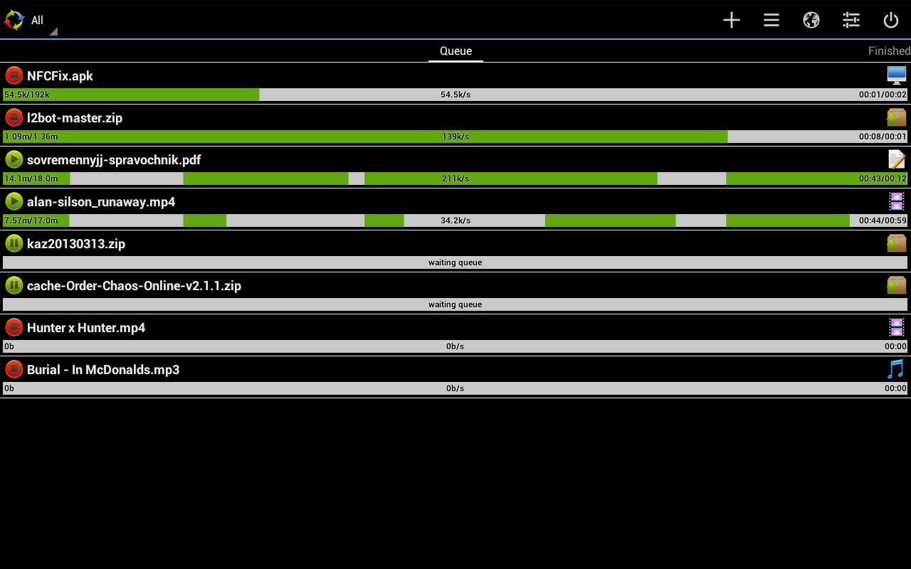 Advanced Download Manager Pro - screenshot