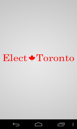 Toronto Election 2014
