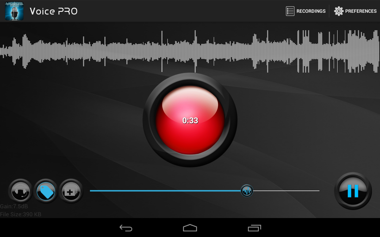Voice PRO - screenshot