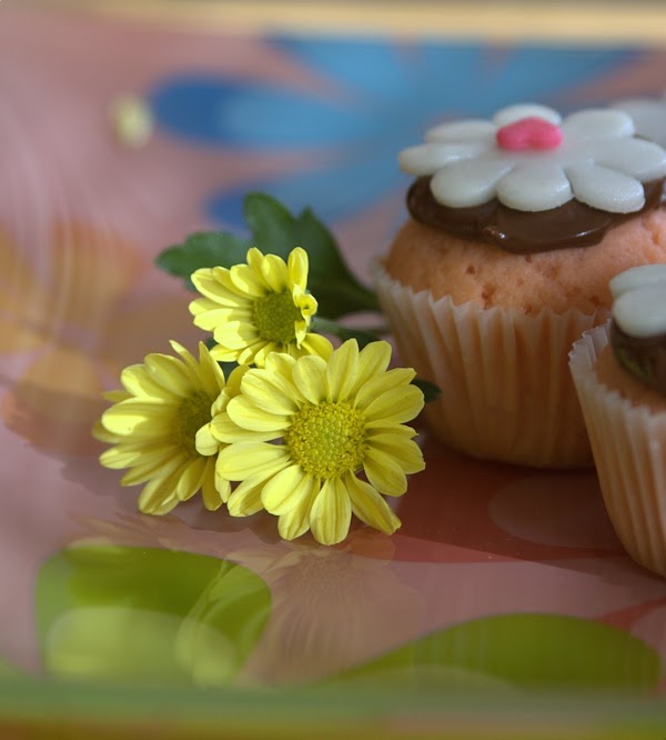 Mini ponquesitos (cupcakes) para Oriana
