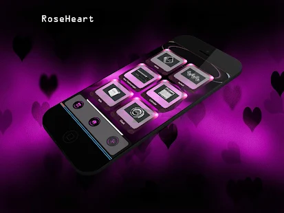 免費下載個人化APP|RoseHearts Next Launcher Theme app開箱文|APP開箱王