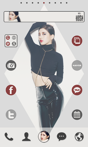 MissA Suji dodollauncher theme