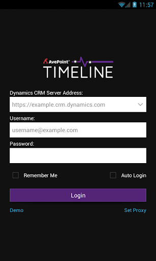 AvePoint Timeline for CRM
