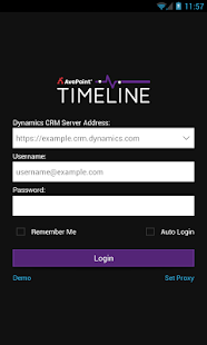 AvePoint Timeline for CRM Screenshots 0