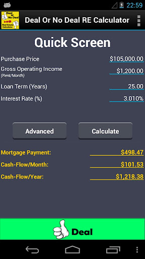 Real Estate Calculator Trial