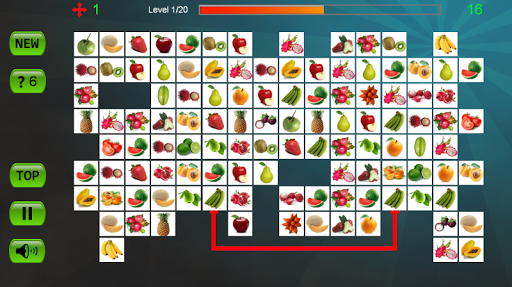【免費棋類遊戲App】Real Fruits Connect-APP點子