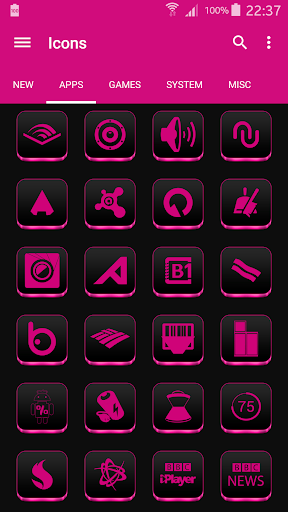 【免費個人化App】VRS Pink Icon Pack-APP點子