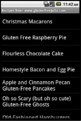 【免費健康App】Gluten Free Recipes-APP點子