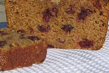 Zucchini Bread with Dried Cranberries