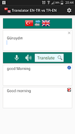 Turkish English Translator by q2developer poster 1