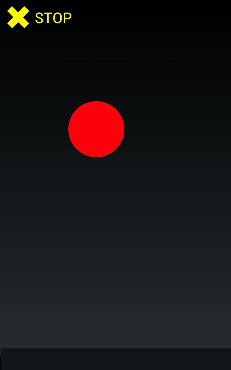 Flick-It, Reflex Tester Screen 2