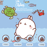 Cover Image of Download CUKI Theme molang in the sea 1.0 APK