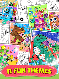 التلوين للأطفال المرح - قطة شاشة مصغرة