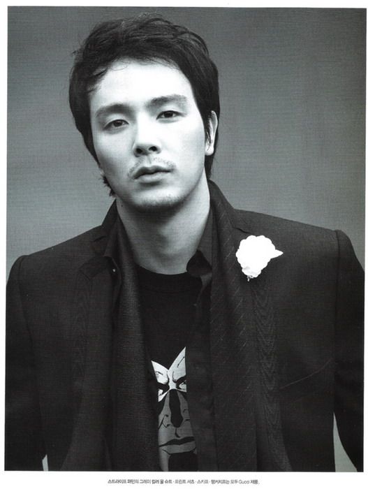 Park Yong Ha (박용하)' Vogue Magazine Photoshoot Men Fashion 2010