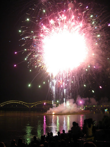 4th of July Fireworks in Memphis