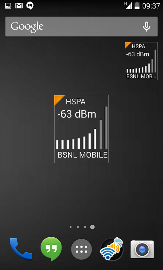 Network Signal Strength screenshot