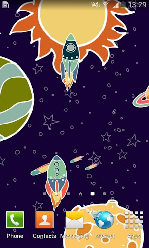 Colorful Space Cartoon LWP