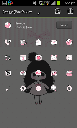 【免費個人化App】Pink Ribbon go launcher theme-APP點子