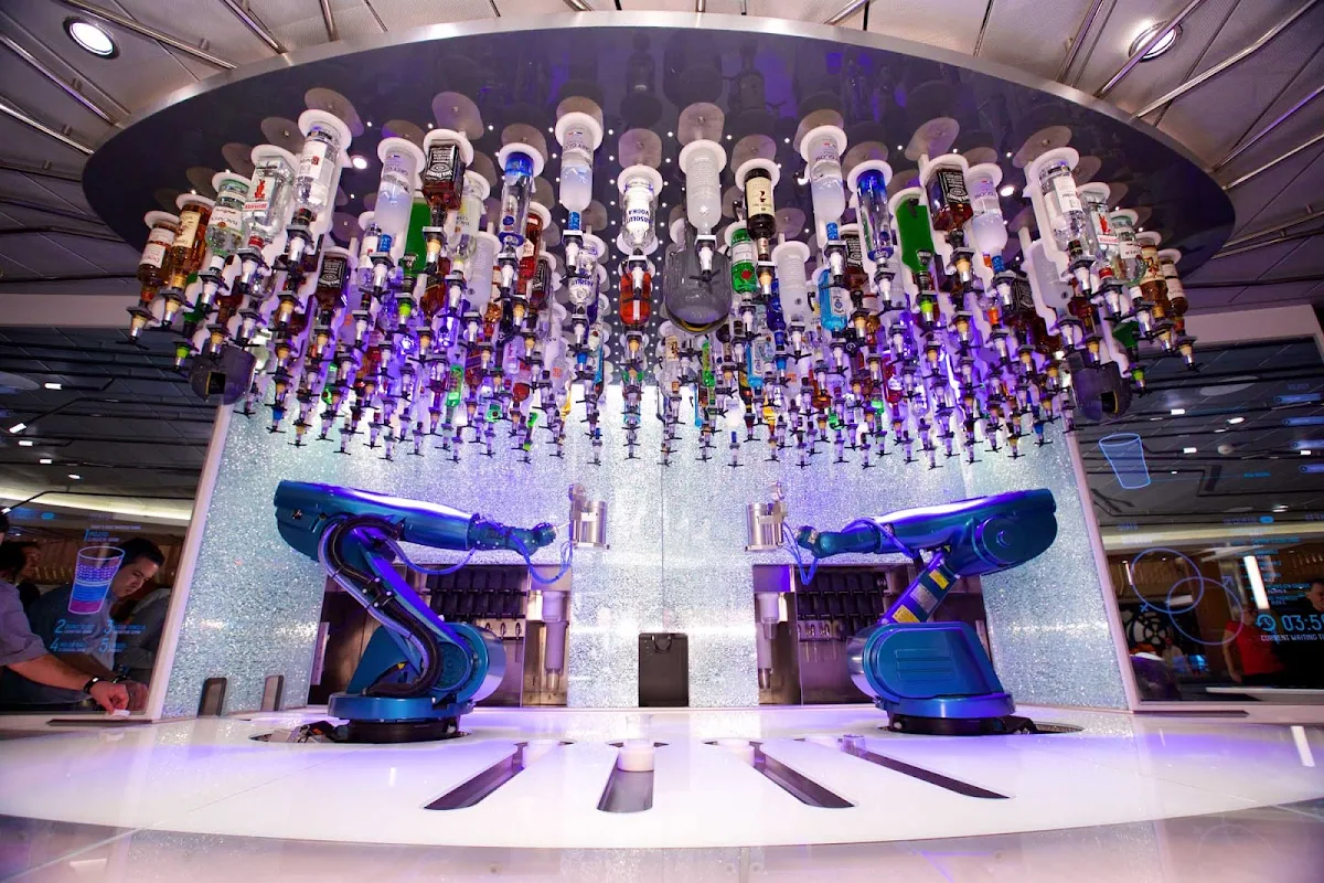 Quantum-of-the-Seas-Bionic-Bar - The Bionic Bar on Quantum of the Seas.
