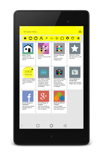 【免費個人化App】192C Yellow Icon Pack-APP點子