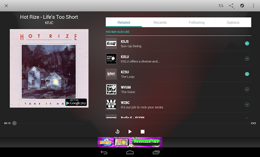 TuneIn Radio - screenshot thumbnail
