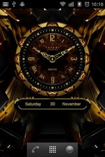 Download SEROYS Luxury Clock Widget APK for PC