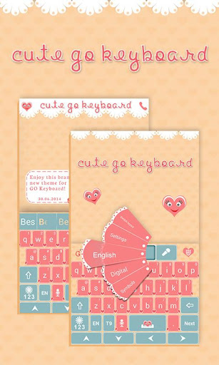 Cute GO Keyboard Theme