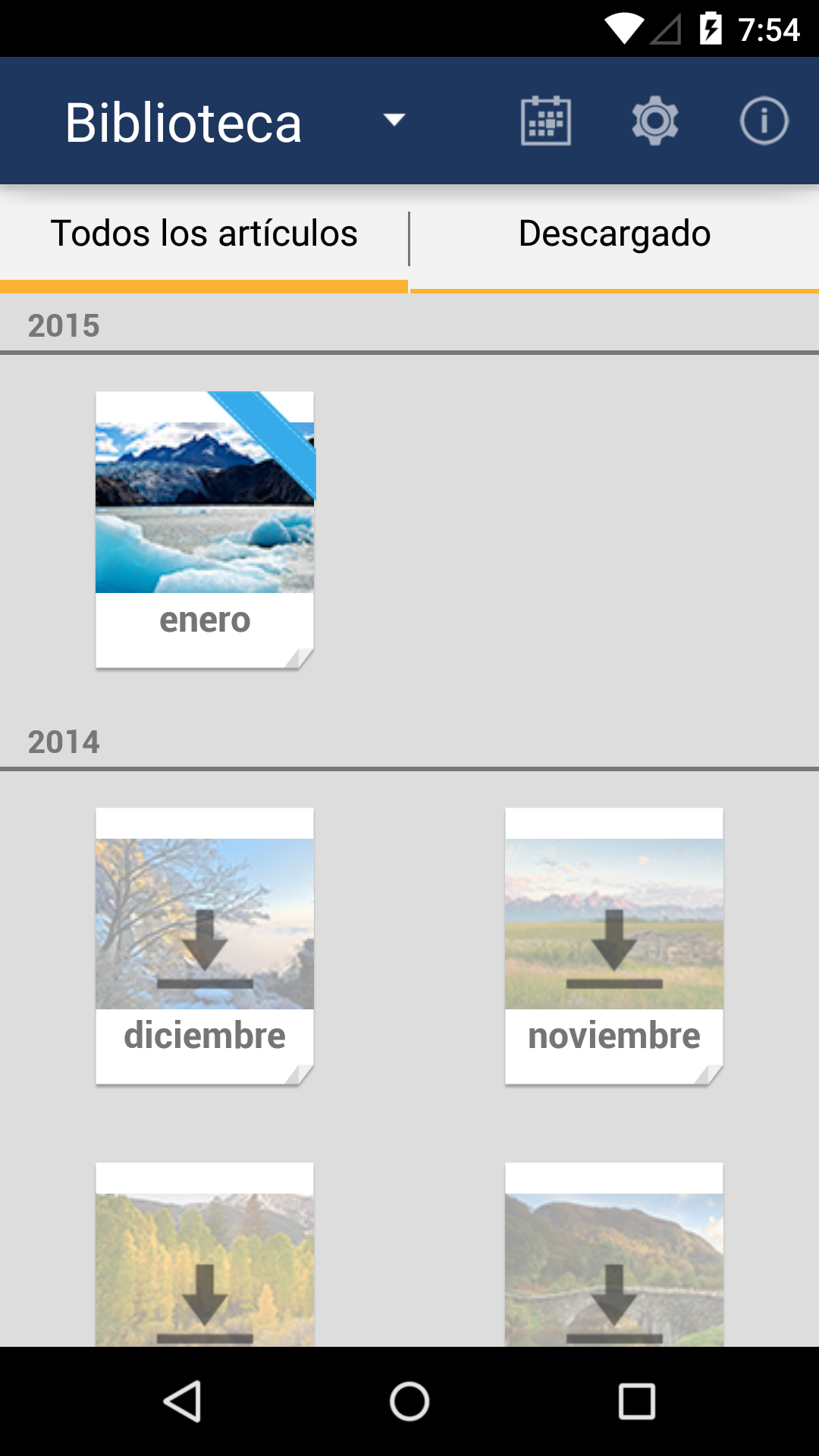 Android application Our Daily Bread screenshort