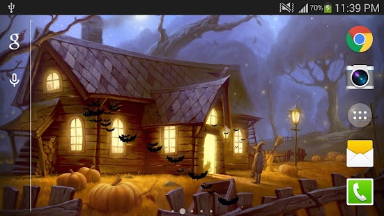 Halloween Live Wallpaper (PRO) Screenshots 3