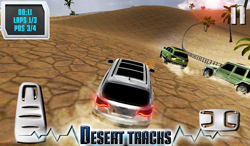 【免費賽車遊戲App】SUV Desert Road Racing 4x4 3D-APP點子